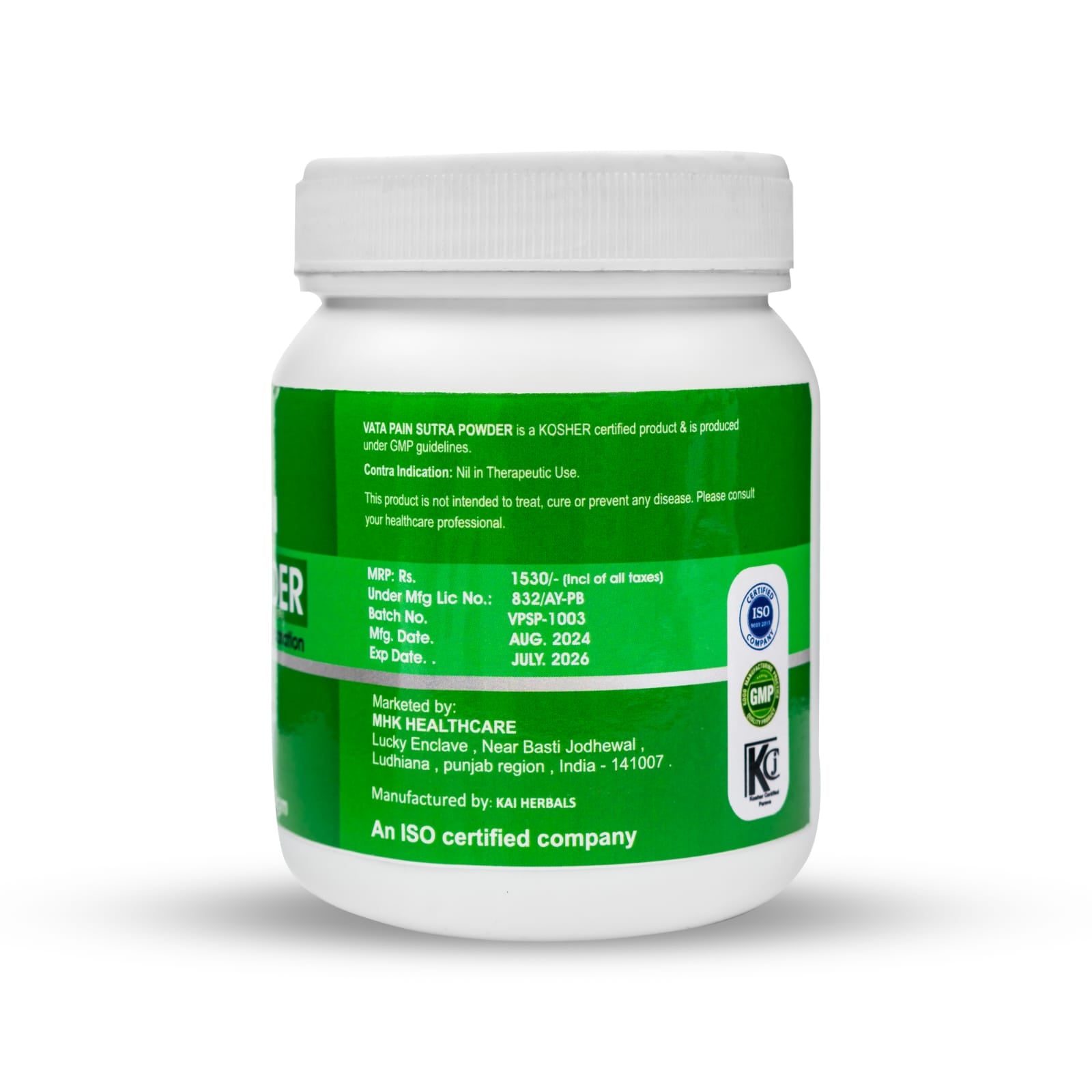 VATA PAIN SUTRA POWDER
